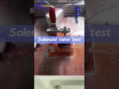 Processo de ensaio de válvulas eletromagnéticas