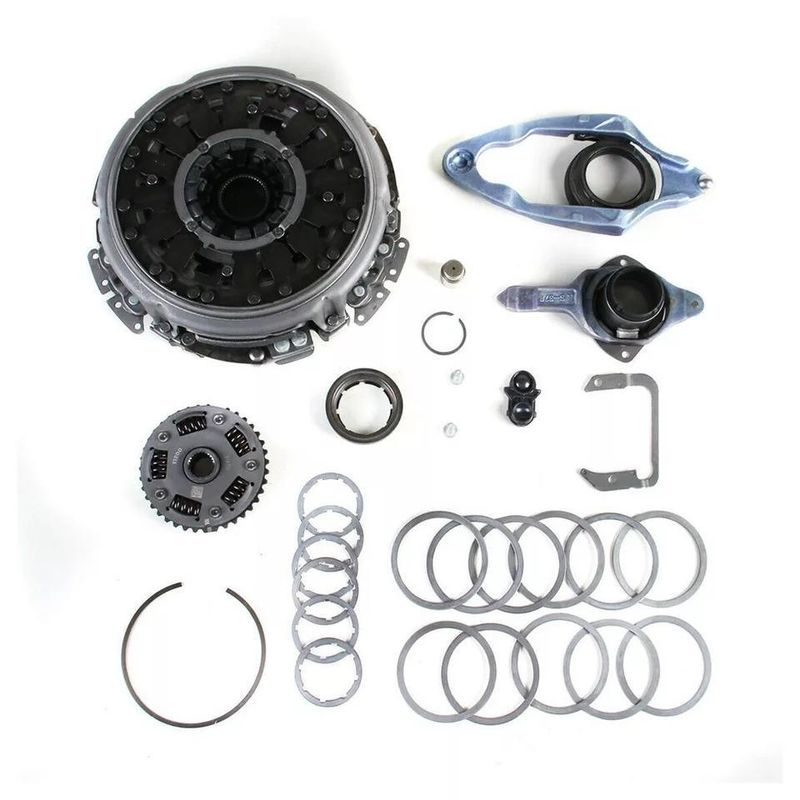 Número de peça 602000600 DCT 7 DSG Kit completo de garfo de embreagem de transmissão para VW 0AM LUK