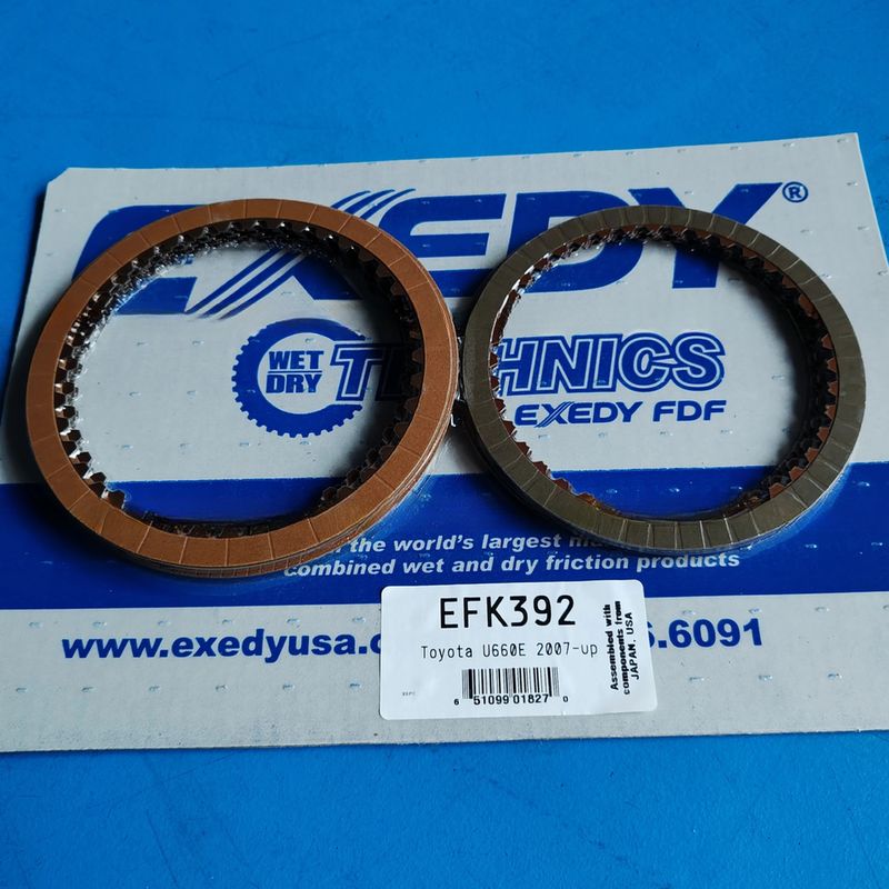 Kit de reparação de transmissão de atrito U660E U660F original para Toyota/Lexus Camry ES350 RX350