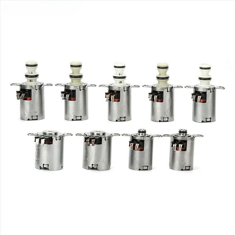 6DCT450 Transmissão Solenoide Kit 9PCS/1Set 6 Speed Suit For Ford Galaxy Focus Mondeo