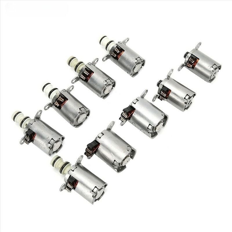 6DCT450 Transmissão Solenoide Kit 9PCS/1Set 6 Speed Suit For Ford Galaxy Focus Mondeo