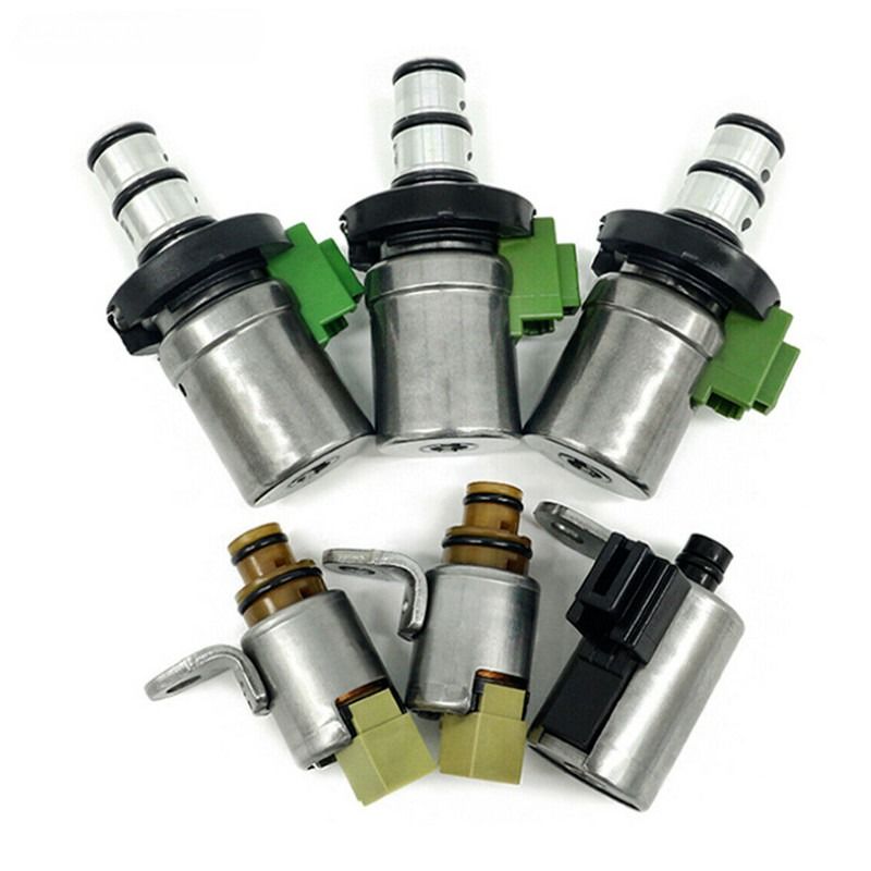 48420K-R 4F27E 6 Pcs/1 Set Kit Solenoide de Transmissão Adequado para Mazda 2 3 5 6 CX-7 MPV