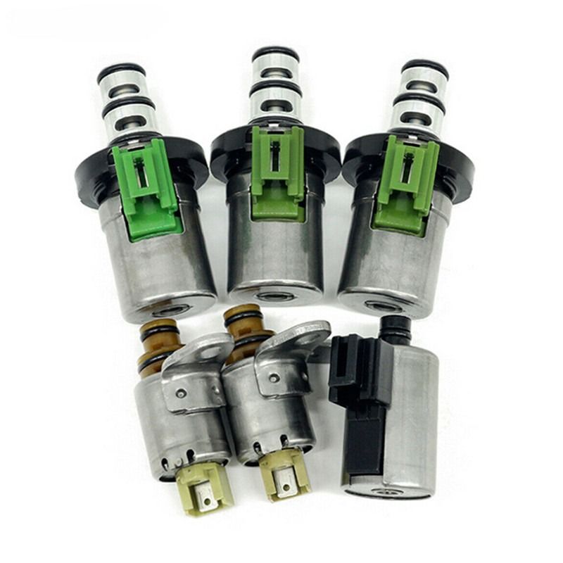 48420K-R 4F27E 6 Pcs/1 Set Kit Solenoide de Transmissão Adequado para Mazda 2 3 5 6 CX-7 MPV