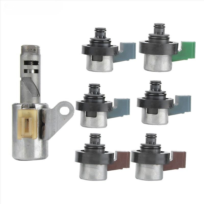 7Pcs/Set Transmissão Automática Solenoide 31705AA440 para Subaru Forester Outback 31705AA441 31705AA4419L