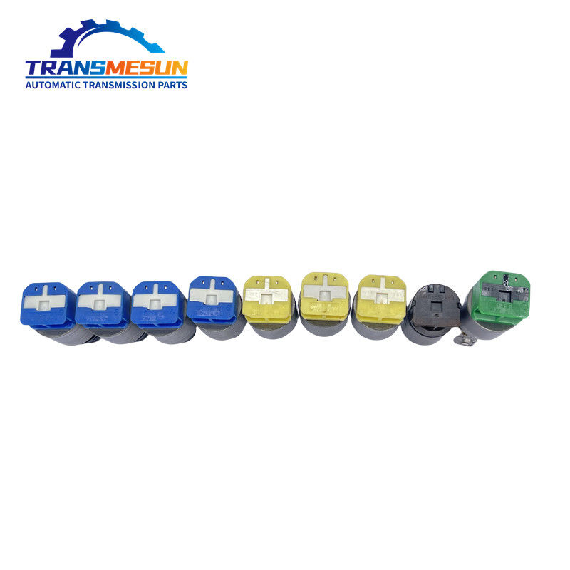 Transmissão automática Transmesun vem em conjuntos de 9 Kit de Reparação de válvulas solenoide 8HP-50 Para BMW Série 3 F30 OE 0501221287