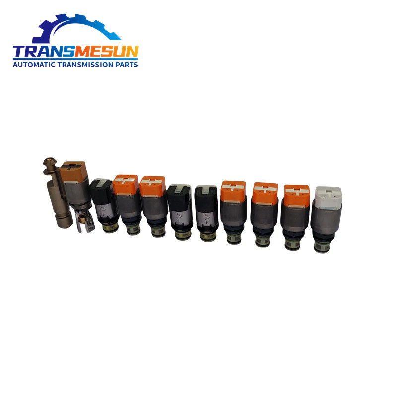 Transmesun Transmissão Automática 9HP-48 Kit de Reparação de válvulas de solenoide 10 Conjuntos de válvulas de solenoide individuais para Land Rover Range Rover Evoque