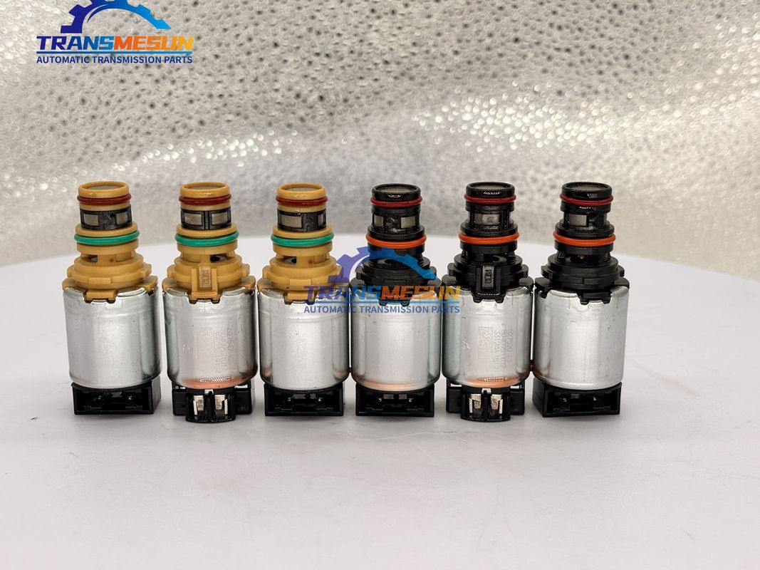 6 conjuntos de novo kit de reparação de válvulas solenoides de alta qualidade MH8 6T40E de primeira geração