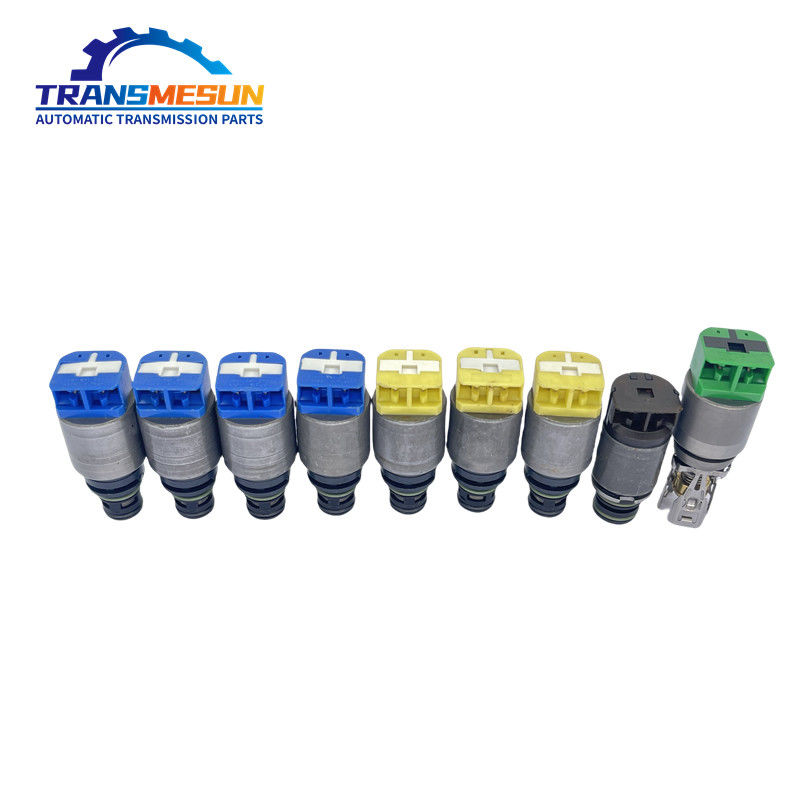 Um conjunto de 9 kits de reparação de válvulas solenoides para 8HP-50 CVT de transmissão automática do BMW 3 Série F30