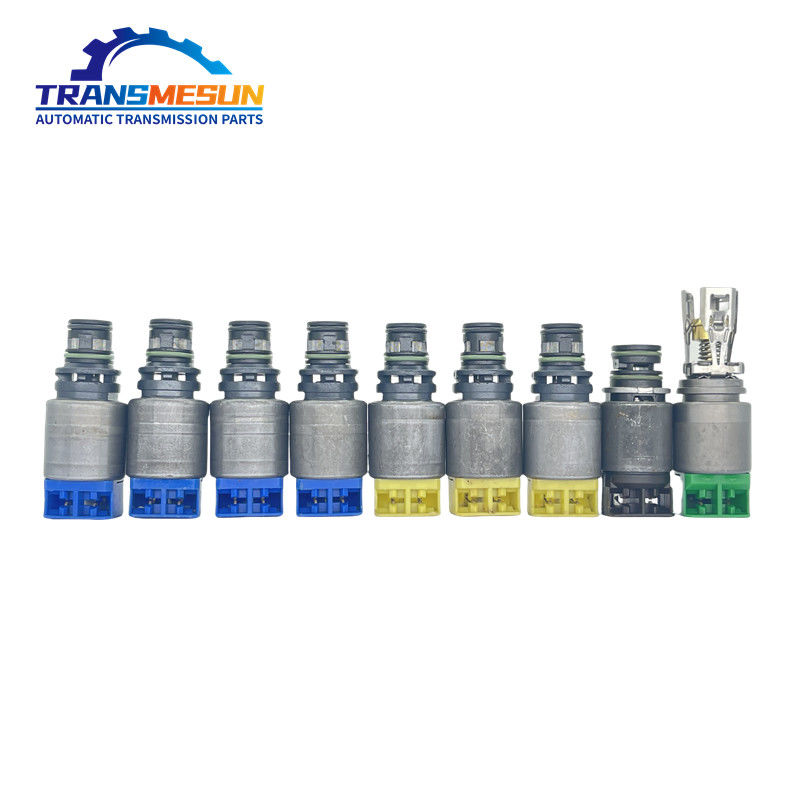 Um conjunto de 9 kits de reparação de válvulas solenoides para 8HP-50 CVT de transmissão automática do BMW 3 Série F30